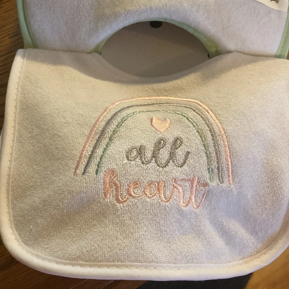 Baby Girl Cloth Bibs